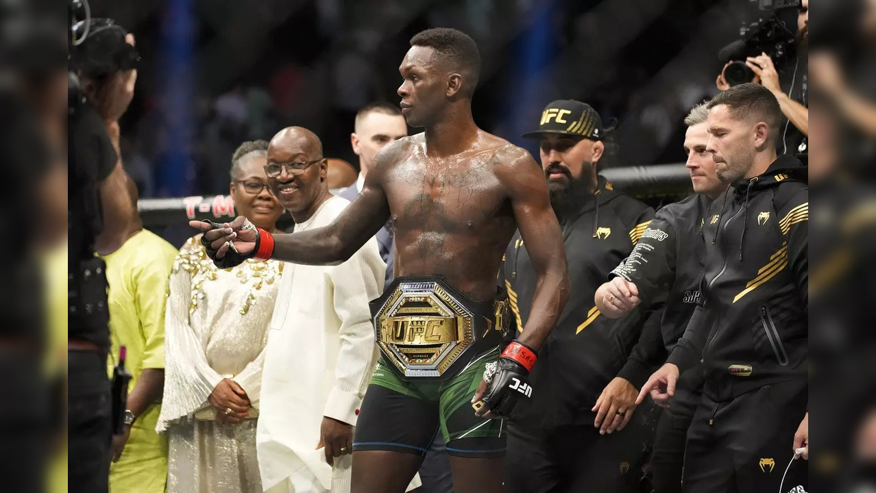 Israel Adesanya AP