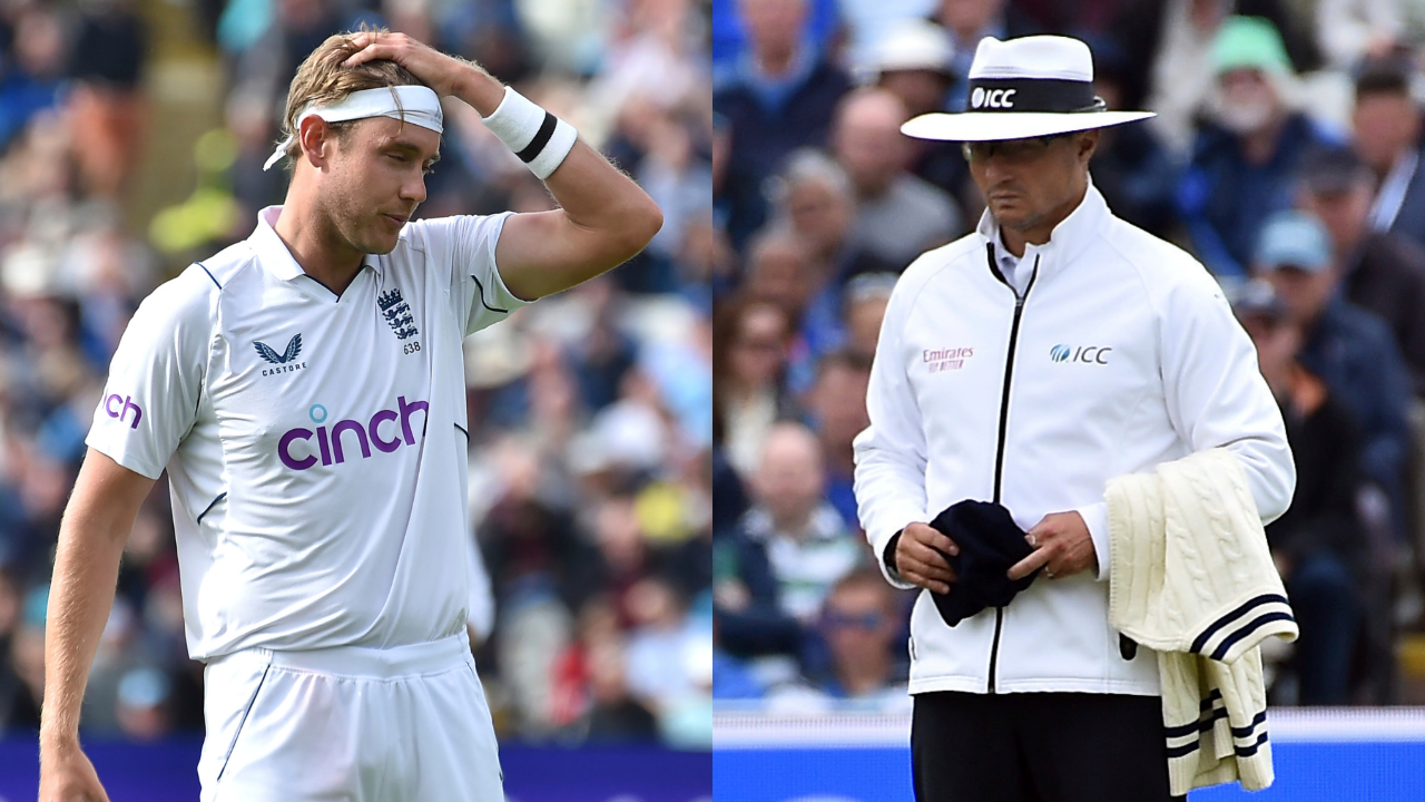 Stuart Broad told to shut up by umpire Richard Kettleborough in England  vs India Test - Mirror Online