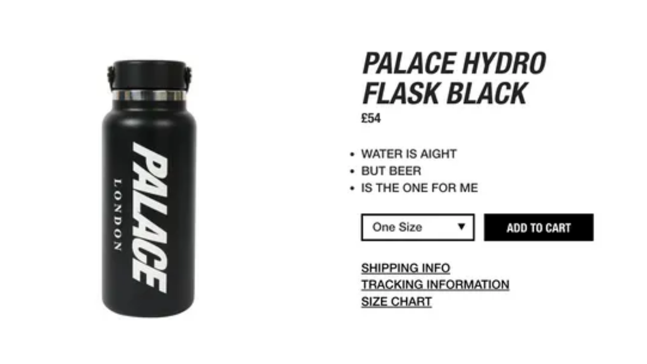 Palace product descriptions