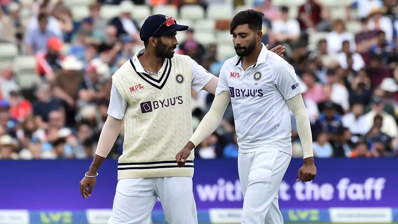 Jasprit Bumrah, Mohammed Siraj