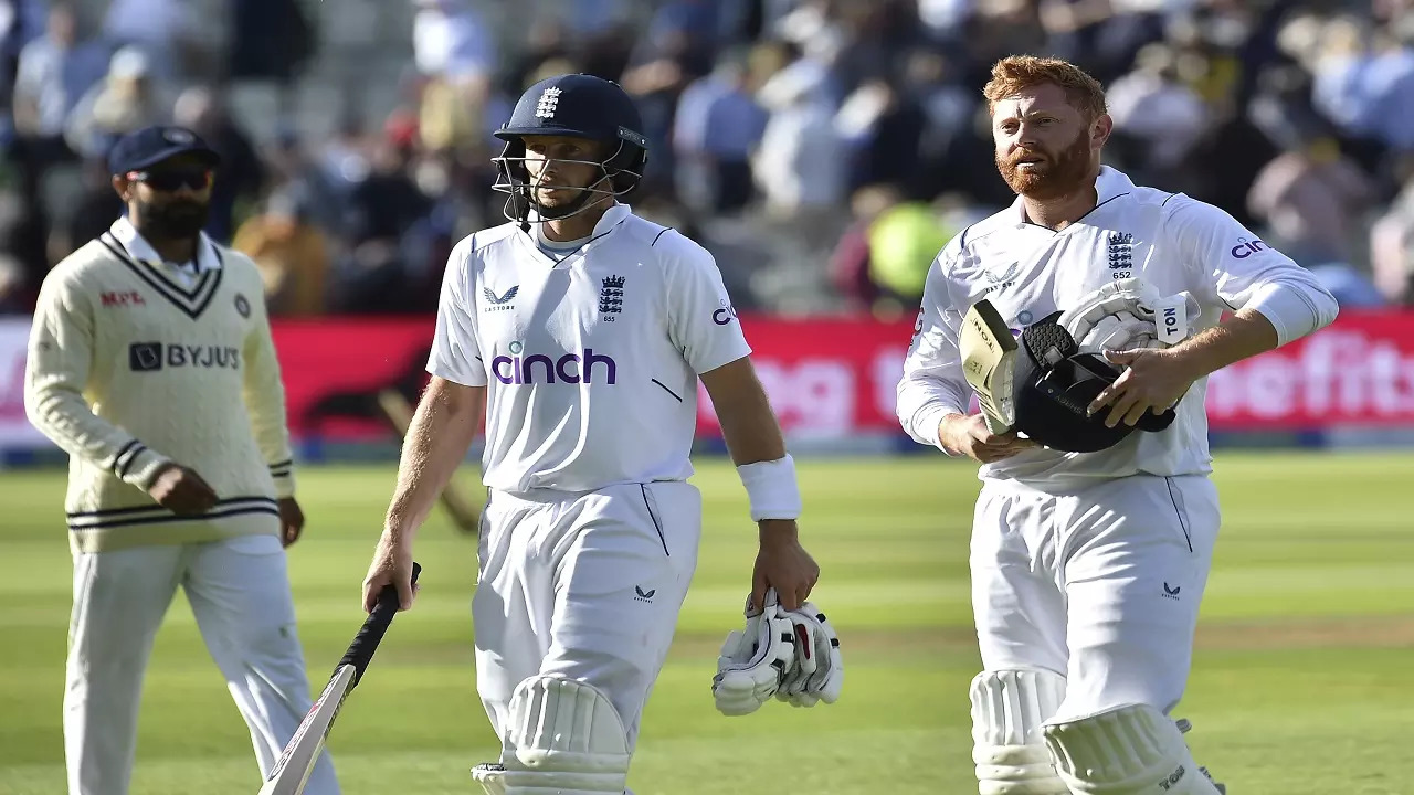 Bairstow's twin centuries powered England to a series-levelling win over the Rohit Sharma-less side on Tuesday in Birmingham.