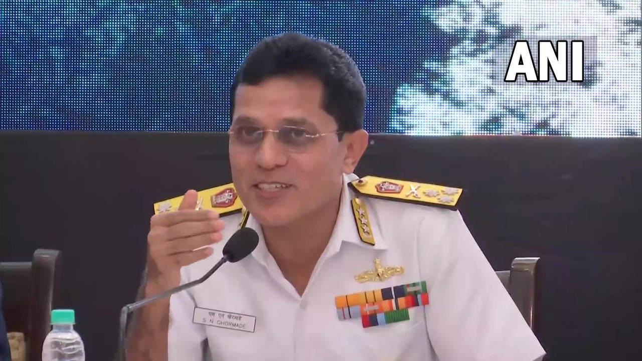 Navy Vice Admiral SN Ghormade