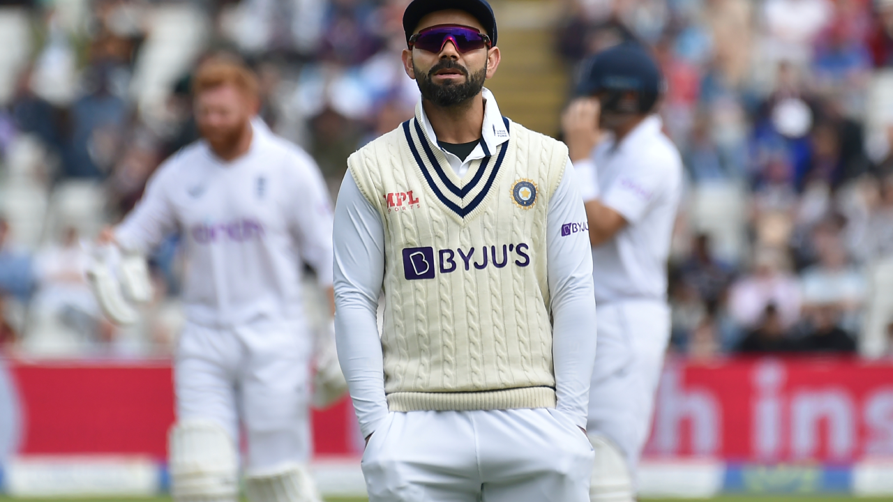 Virat Kohli Edgbaston Test -AP