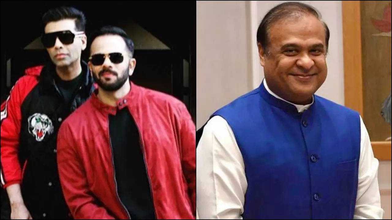 Karan Johar, Rohit Shetty, Himanta Biswa Sarma