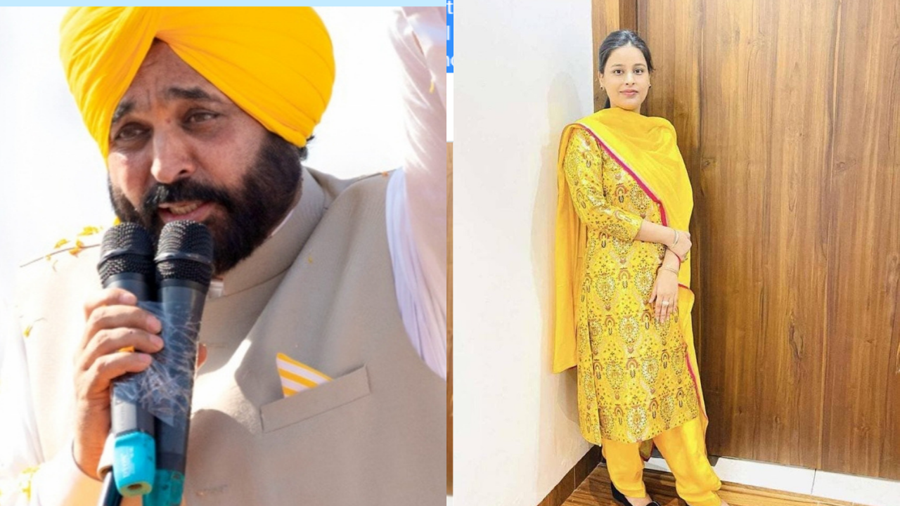 Bhagwant mann gurpreet kaur wedding