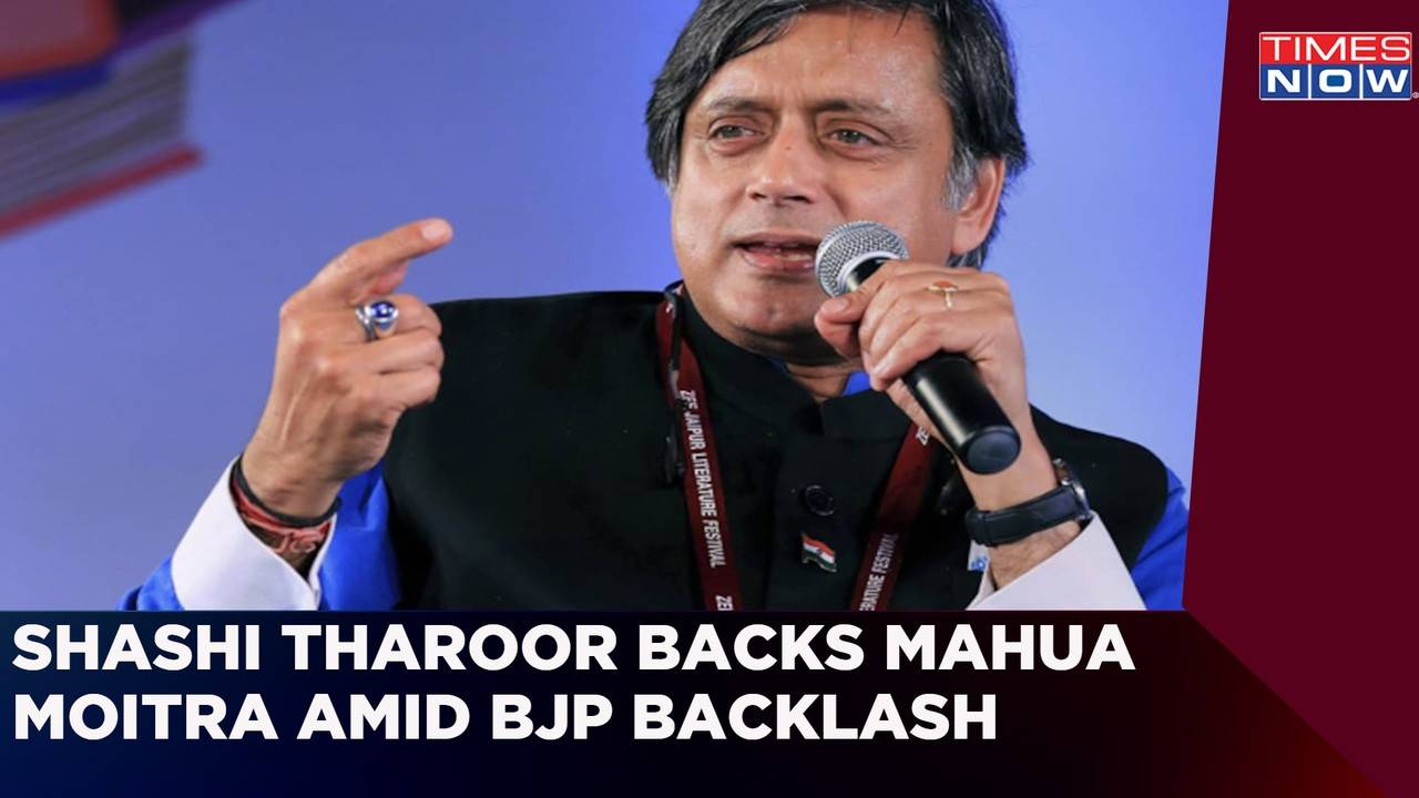Kali' Controversy: Shashi Tharoor Says Taken Aback By 'Attack' On Mahua  Moitra