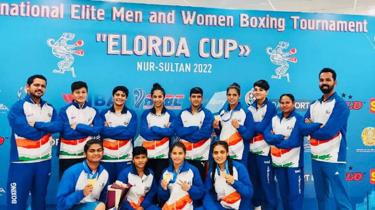 Indian junior boxers