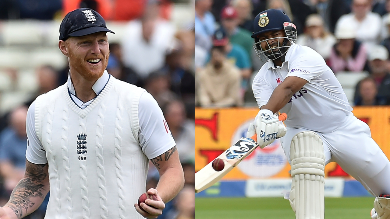 Ben Stokes and Rishabh Pant