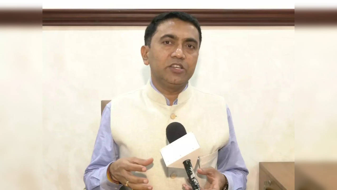 Goa CM Pramod Sawant