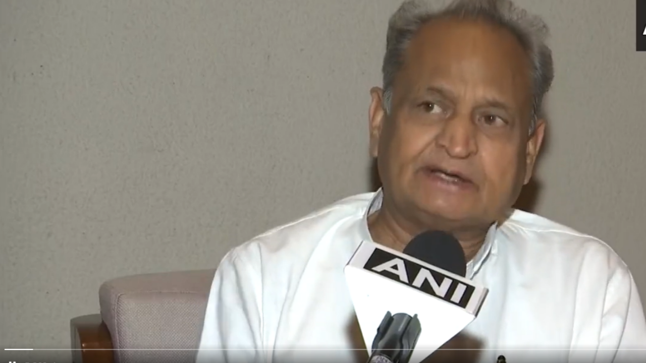 Ashok Gehlot Rajasthan CM