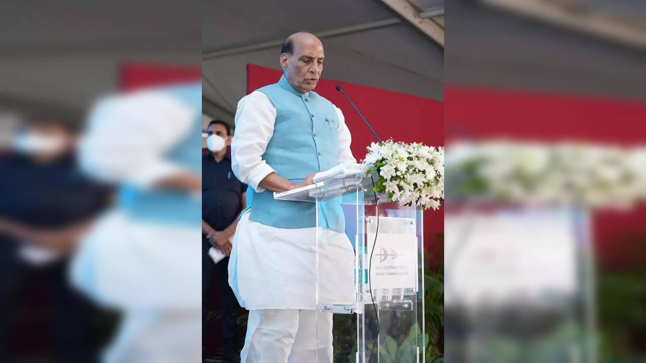 Defence Minister Rajnath Singh