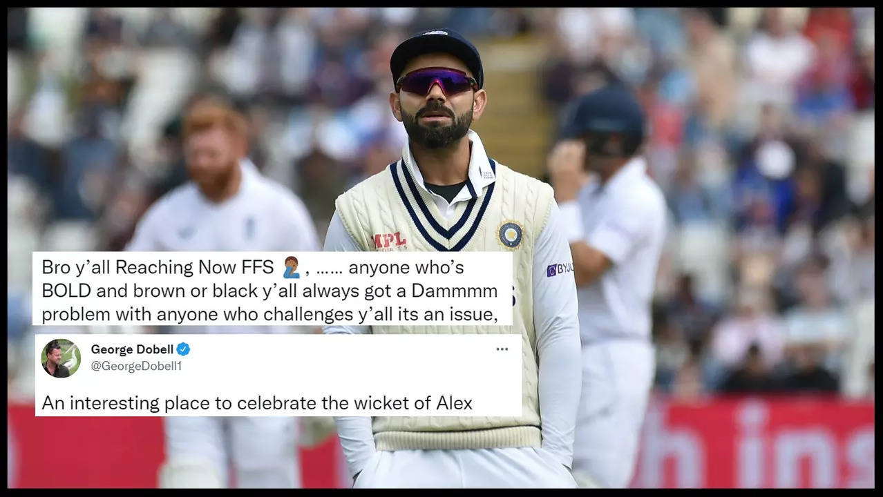 Kohli was called out by the English media for his animated celebration