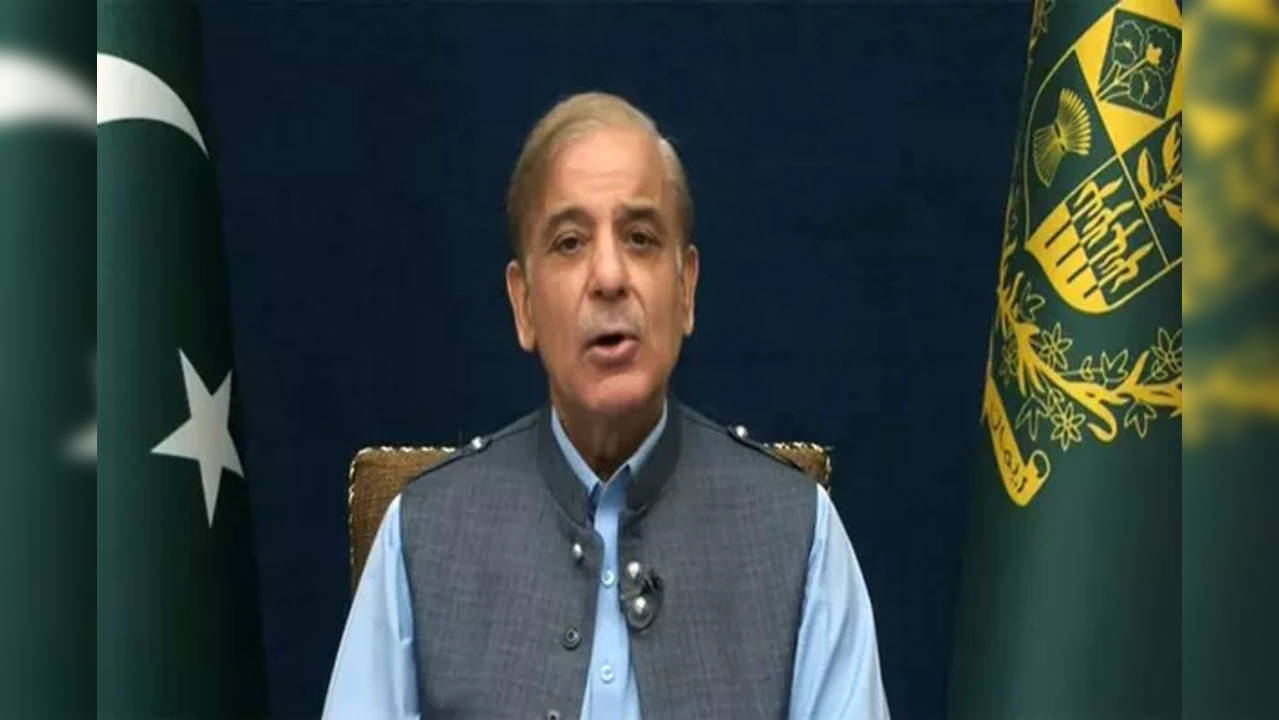 Islamabad, May 28 (ANI): (File photo) Pakistani Prime Minister Shehbaz Sharif sp...