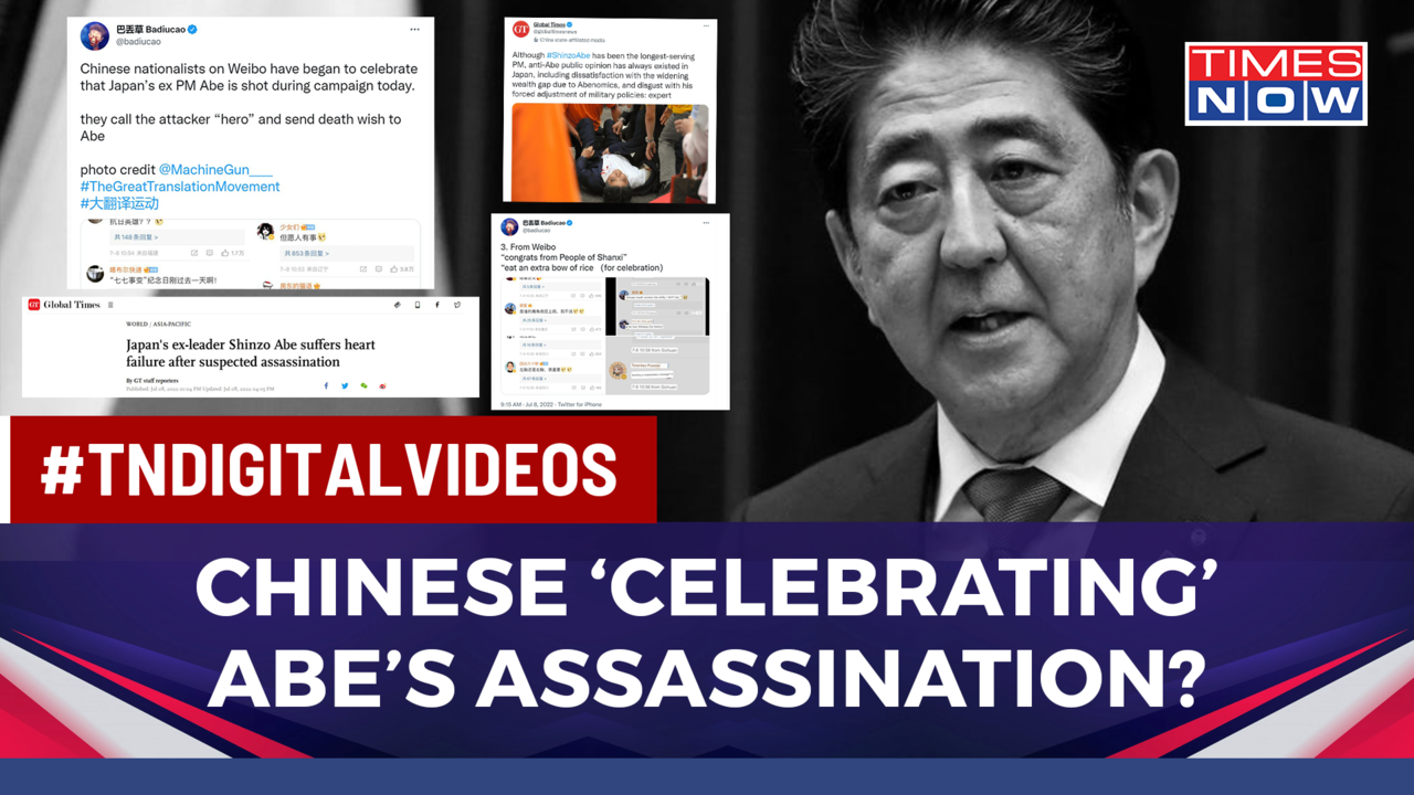 Shinzo Abe Assassinated: World Leaders Stunned While Chinese Hail 'Hero'  Attacker India News