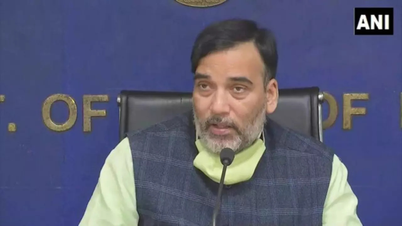 Delhi Environment Minister Gopal Rai