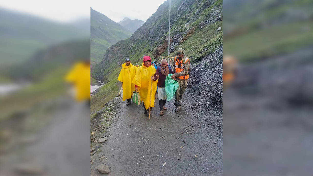 Amarnath: Rescue operation underway following a cloudburst that hit near the bas...