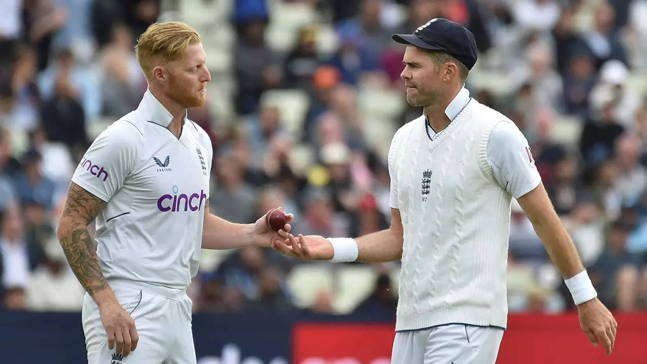 James Anderson and Ben Stokes