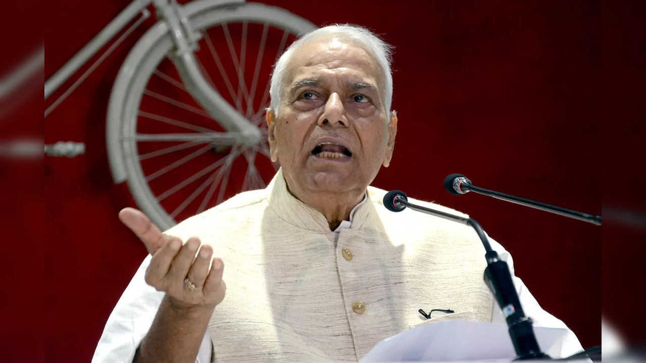 Opposition's Presidential candidate Yashwant Sinha