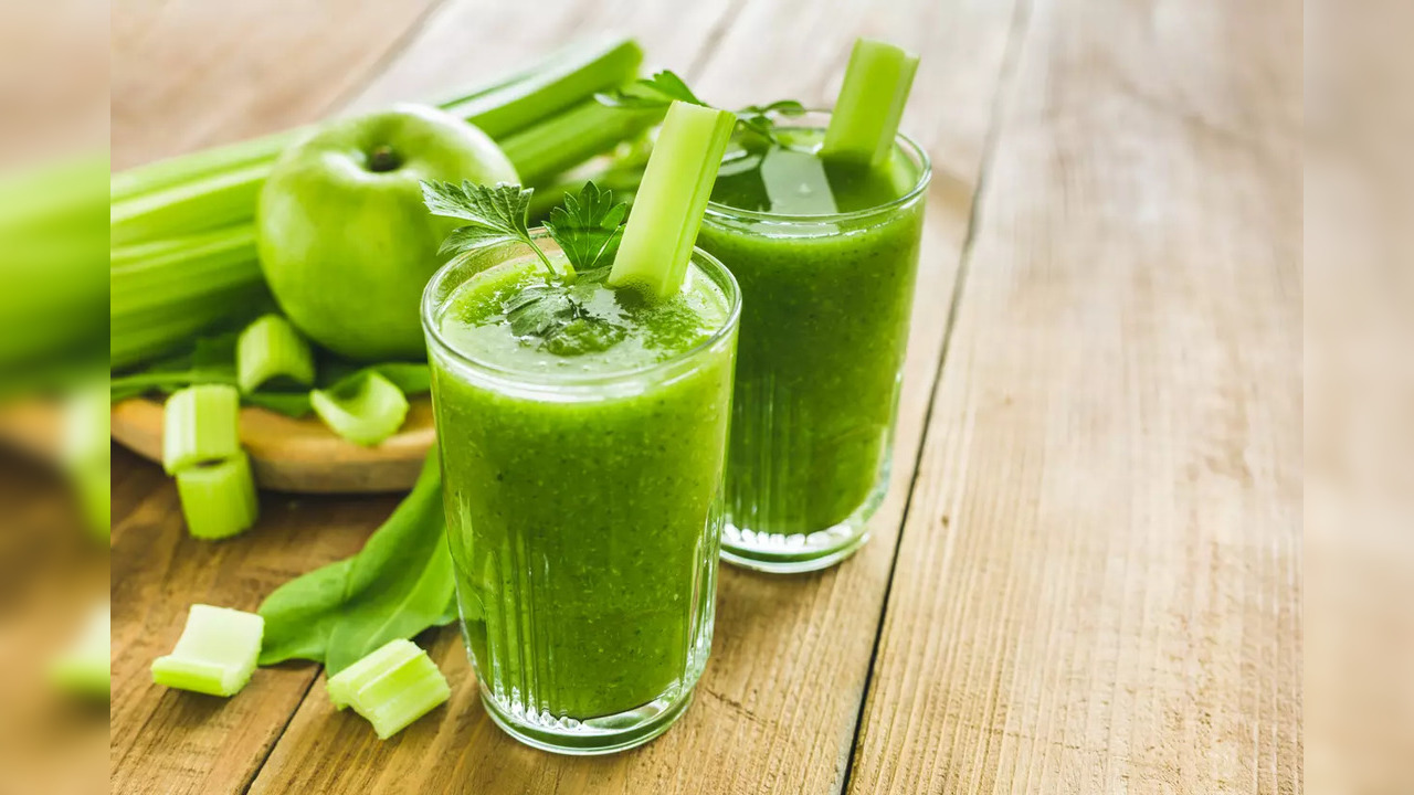 Green vegetable juices