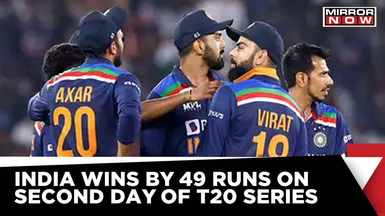 India vs England T20 Series India wins by 49 runs in 2nd T20 match