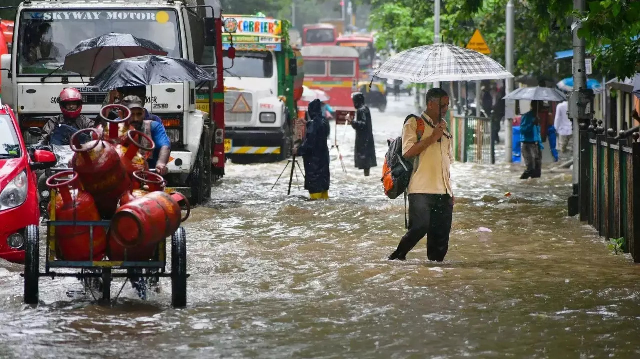 Mumbai rain PTI