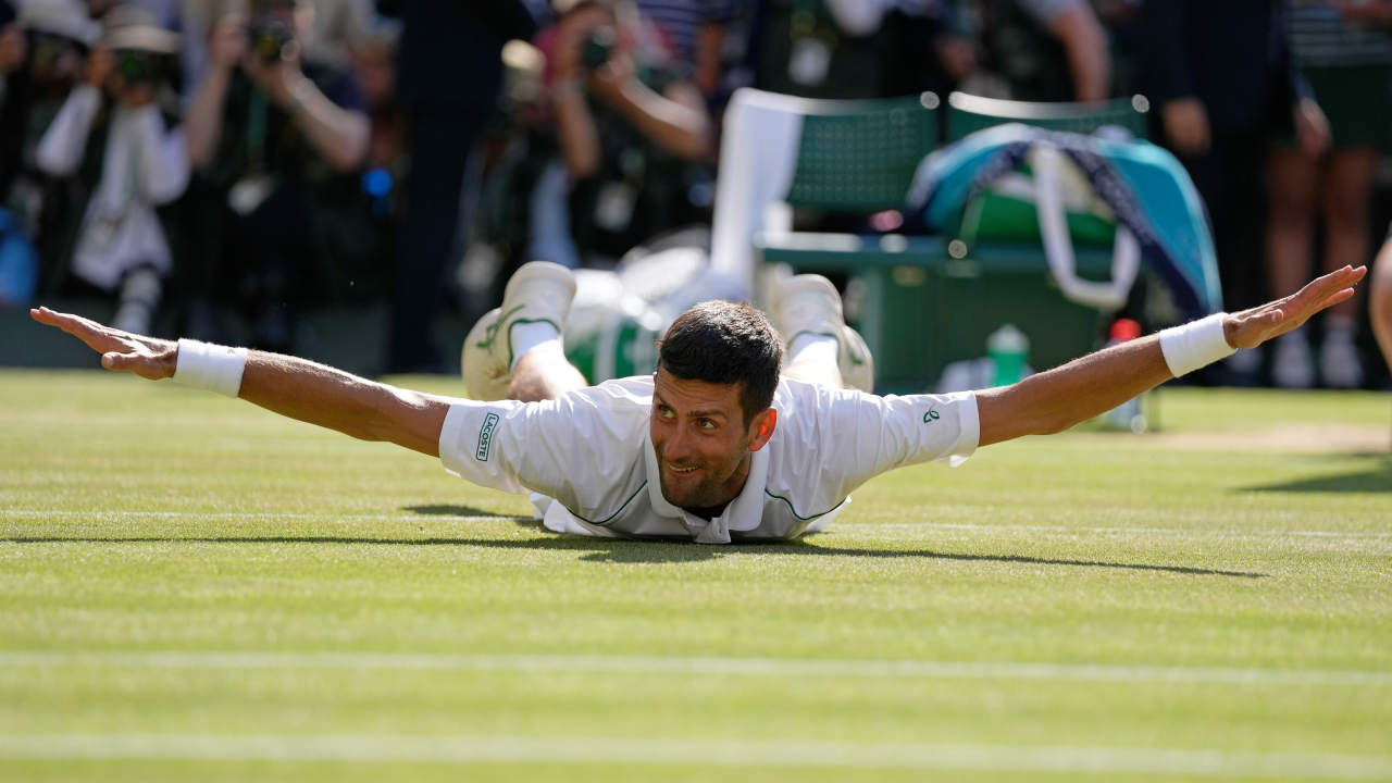 djokovic wimbledon title AP