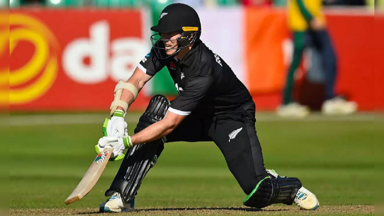 Michael Bracewell New Zealand vs Ireland 1st T20I