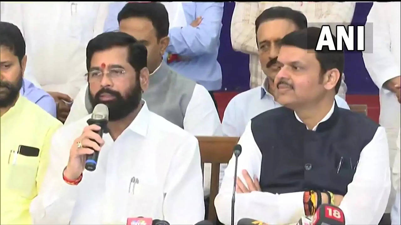 ​Maharashtra Chief Minister Eknath Shinde and Deputy CM Devendra Fadnavis