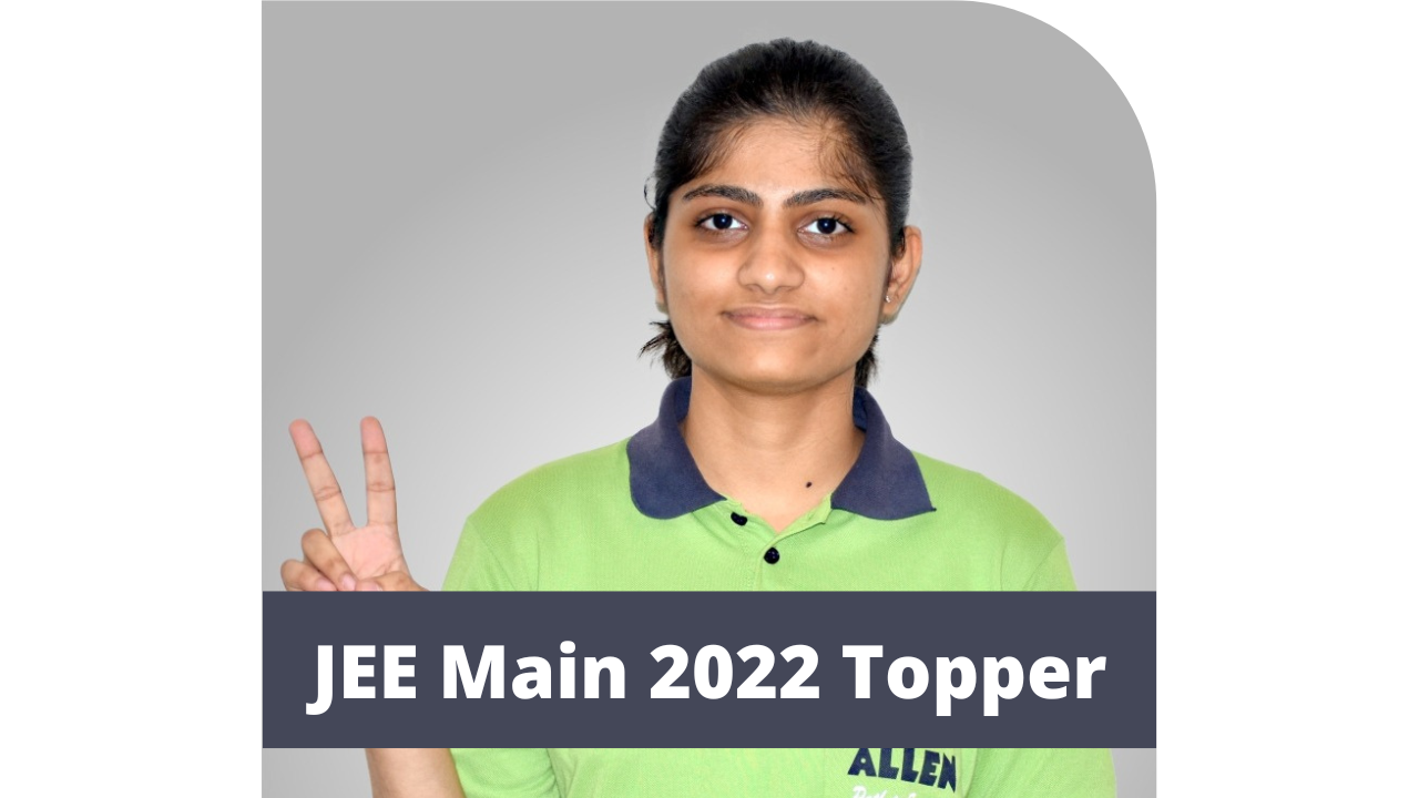 JEE Main 2022 Topper Sneha Pareek