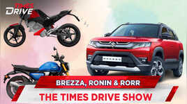 All-New Brezza Oben Rorr  TVS Ronin  The Times Drive Show