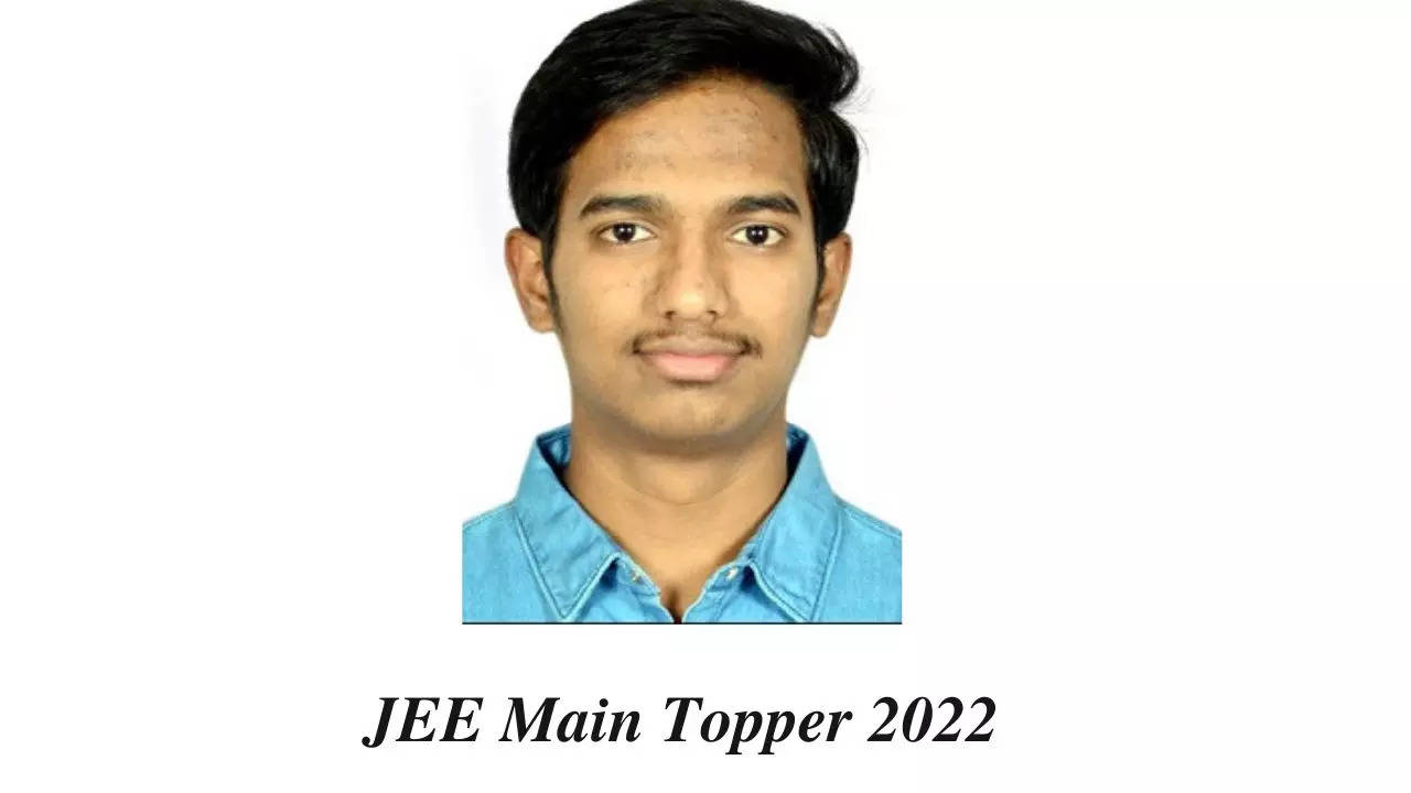 JEE Main Topper 2022