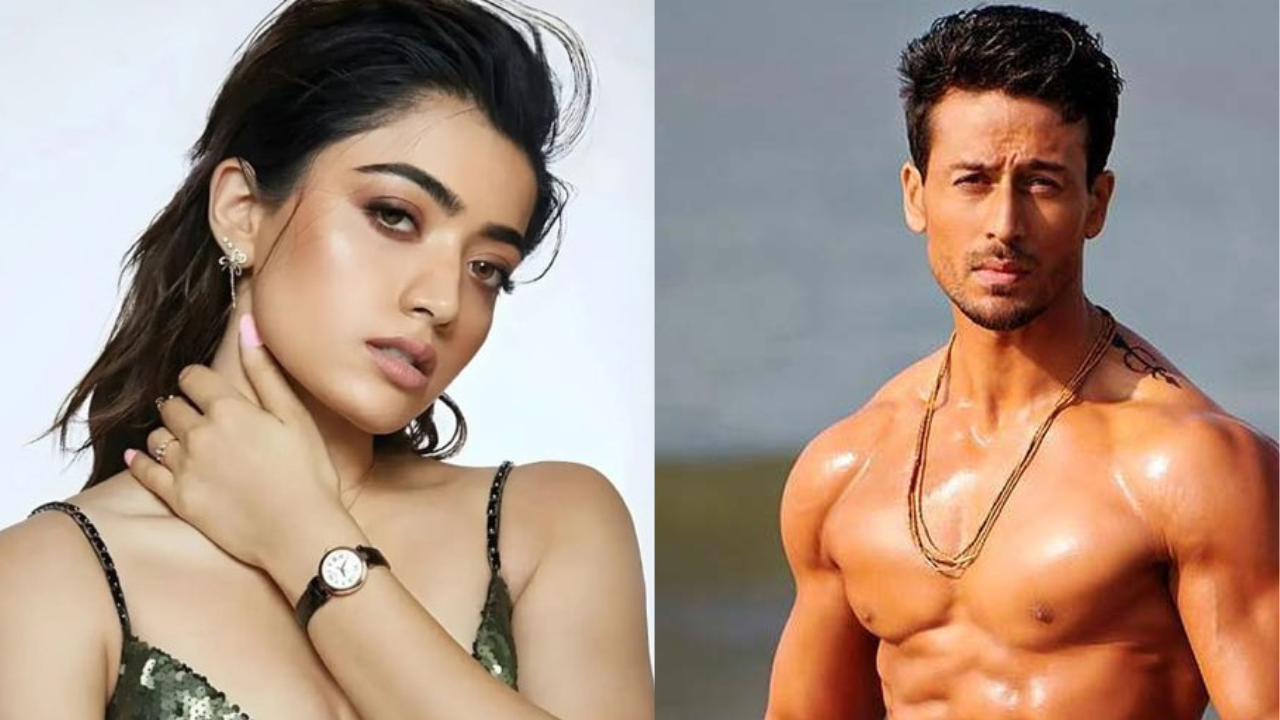 Rashmika Mandanna, Tiger Shroff look super sporty as they wrap an ad shoot