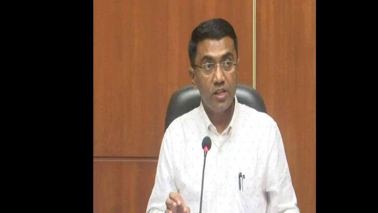 Goa CM Pramod Sawant