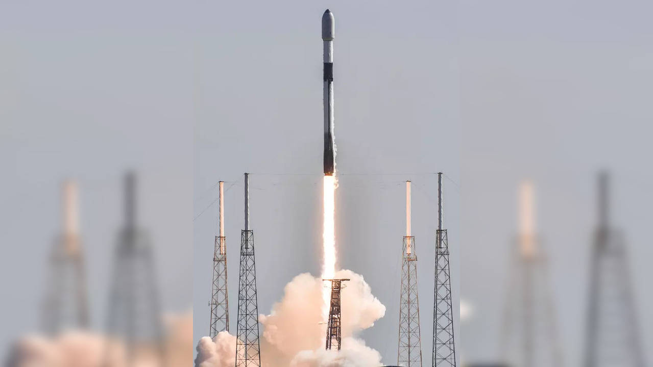 A booster rocket developed by Elon Musk's SpaceX for its next-generation Starship spacecraft burst into flames during a ground-test firing on Monday. (Image source: Representational image/AP)