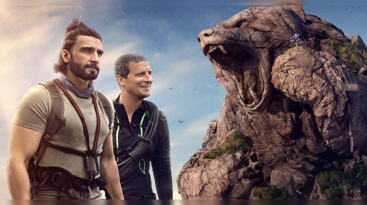 Ranveer Singh and Bear Grylls