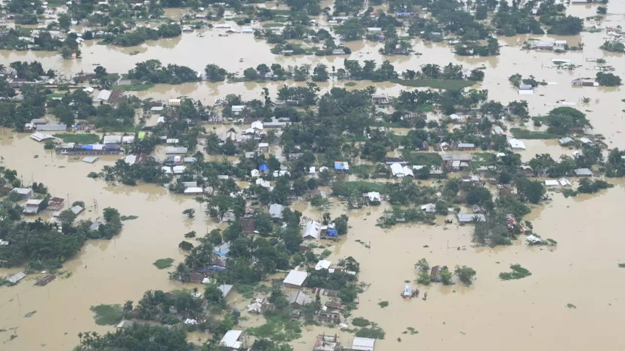 Flood situation in Assam