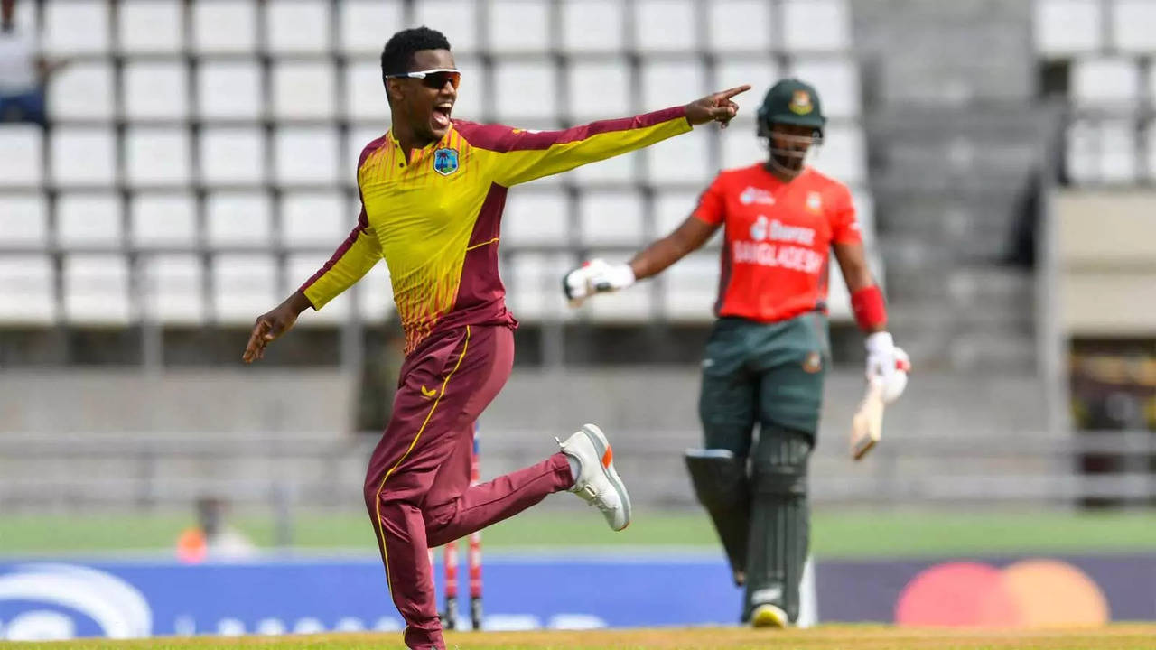 West Indies were beaten by Bangladesh in 1st ODI