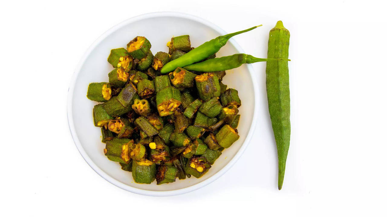 Okra, lady’s finger or bhindi – a versatile summer fruit (which is actually cooked as a vegetable), this one goes well with curries and raita.