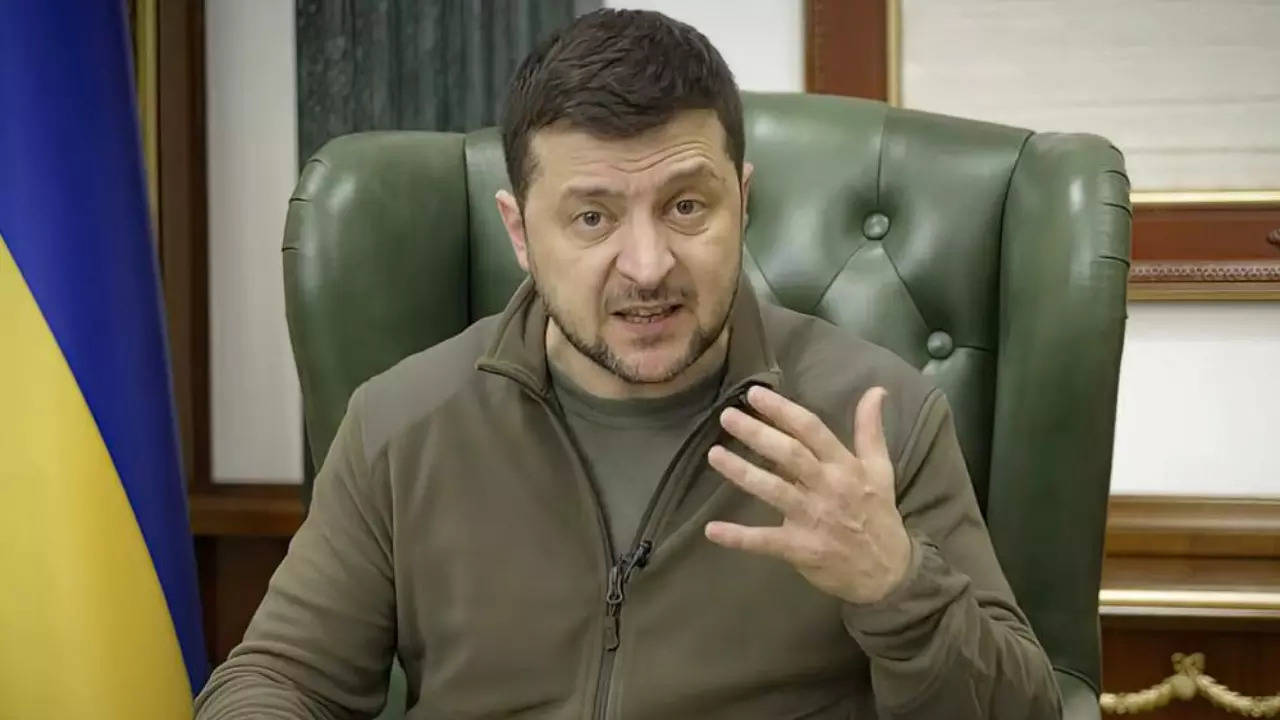 Ukrainian President Volodymyr Zelensky