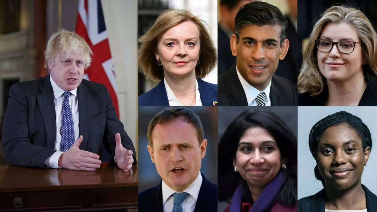 six candidates UK PM election