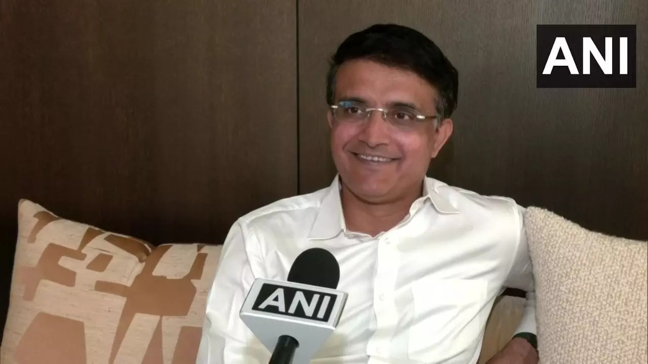 BCCI president Saurav Ganguly ANI image