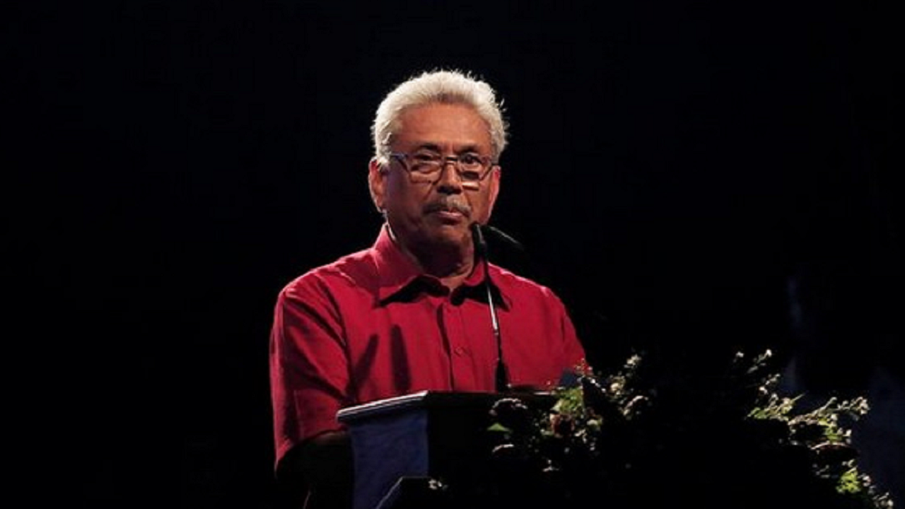 Former ​Sri Lankan President Gotabaya Rajapaksa​