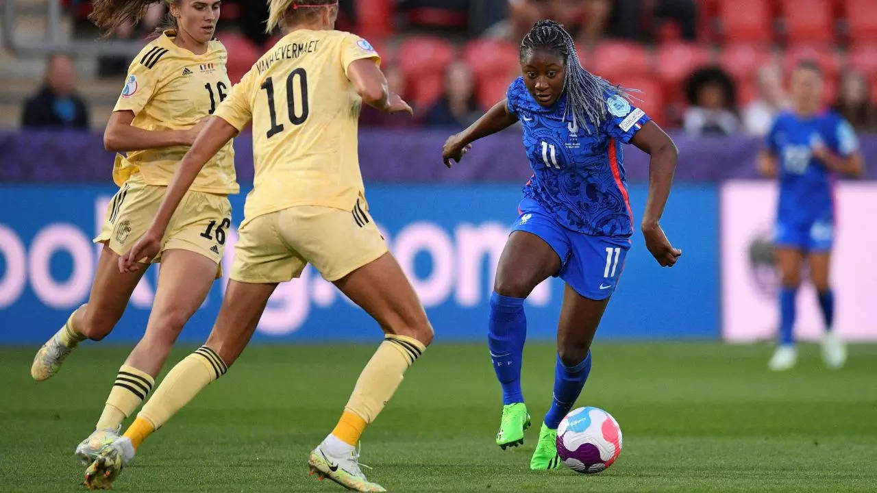 womens euro 2022 France win vs Belgium