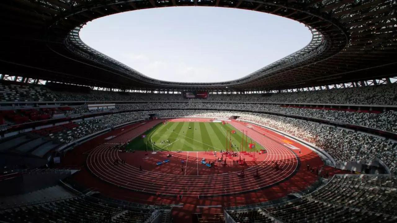 national stadium tokyo AP image