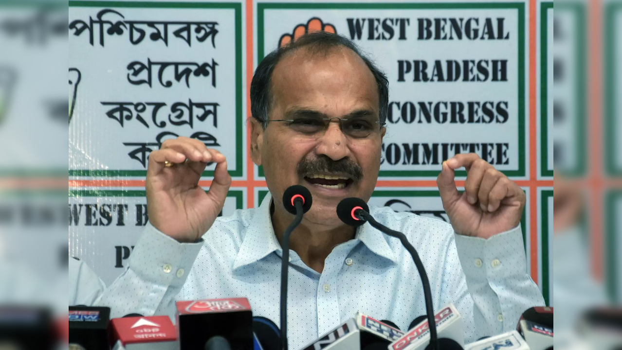 Kolkata, June 24 (ANI): West Bengal Congress President Adhir Ranjan Chowdhury ad...