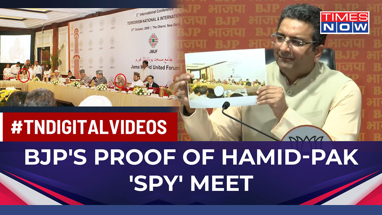 Hamid-Pak Spy Meet Row: As Hamid Ansari Denies Allegations, BJP hits ...
