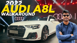 2022 Audi A8L  48V Mild Hybrid  Walkaround in Hindi  Times Drive