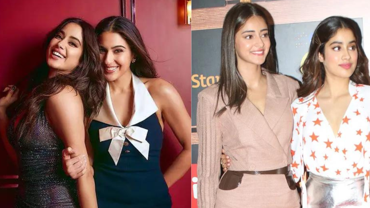 Janhvi Kapoor says she enjoys Ananya Panday, Sara Ali Khan's company