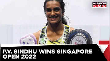 P V Sindhu wins her maiden Singapore Open defeats Chinas Wang Zhi Yi by 21-15  Breaking News