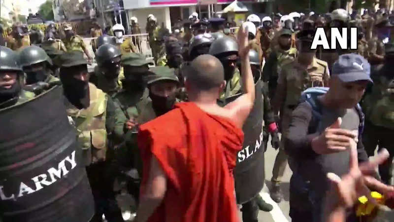 ​Protests break out in Sri Lanka